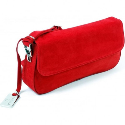 Peter Kaiser PK 99511 evening shoulder bag in red suede